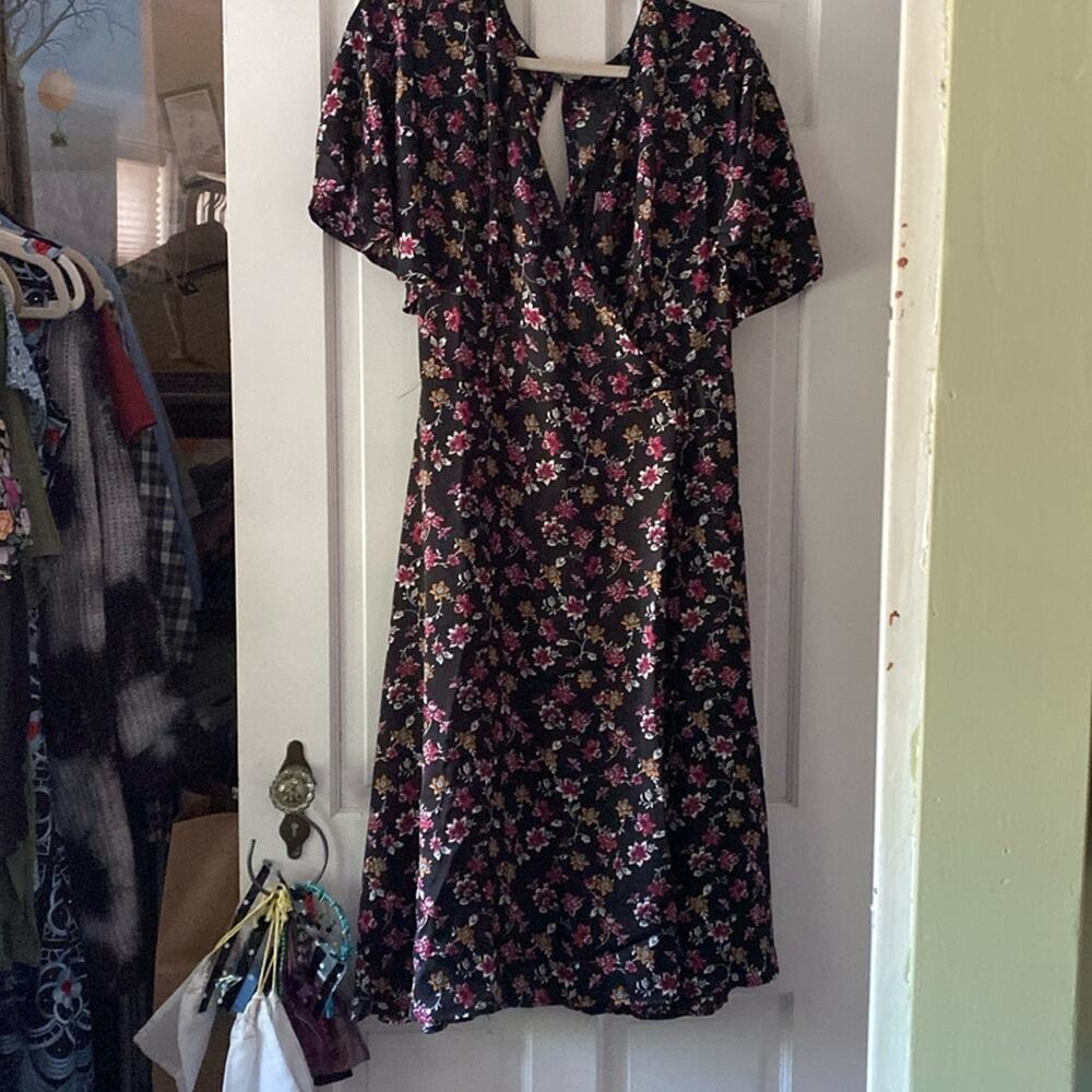 Brave Soul NWT floral wrap dress